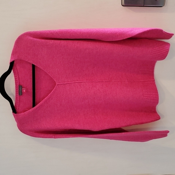 Vince Camuto Hot Pink Sweater S NWT - Picture 5 of 6